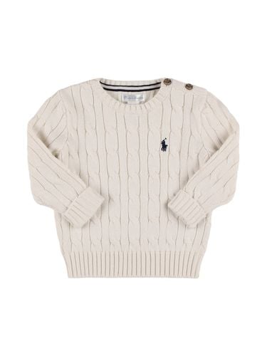 Sweater Aus Baumwollstrick - POLO RALPH LAUREN - Modalova