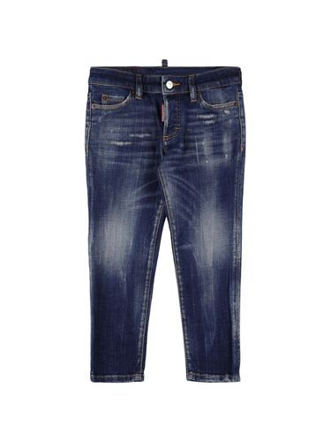 Jeans De Denim De Algodón Stretch - DSQUARED2 - Modalova