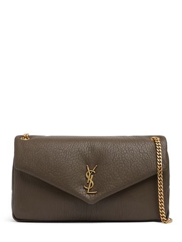 Large Calypso Leather Shoulder Bag - SAINT LAURENT - Modalova