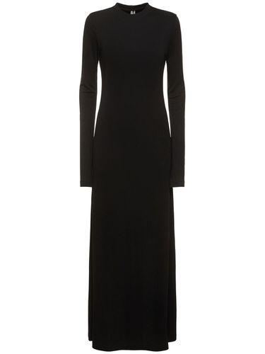 Oversized Tech Jersey Long Dress - TOTEME - Modalova