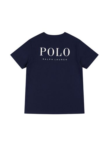 Camiseta De Jersey De Algodón Con Logo Bordado - POLO RALPH LAUREN - Modalova