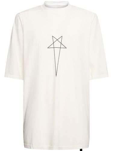 T-shirt Jumbo Ss T In Cotone - RICK OWENS DRKSHDW - Modalova