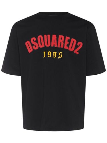 Cotton Logo T-shirt - DSQUARED2 - Modalova