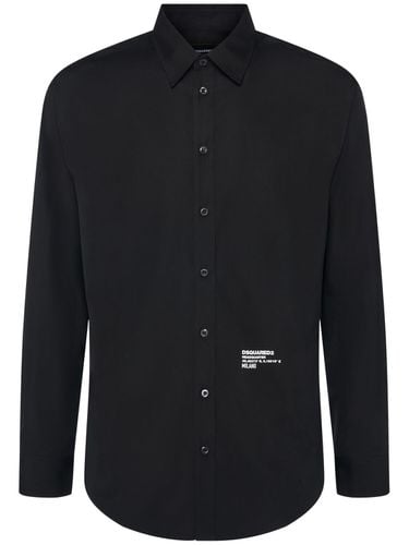 D2 Headquarter Dropped Shoulder Shirt - DSQUARED2 - Modalova