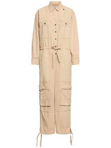 Idany Long Sleeve Cotton Jumpsuit - MARANT ETOILE - Modalova