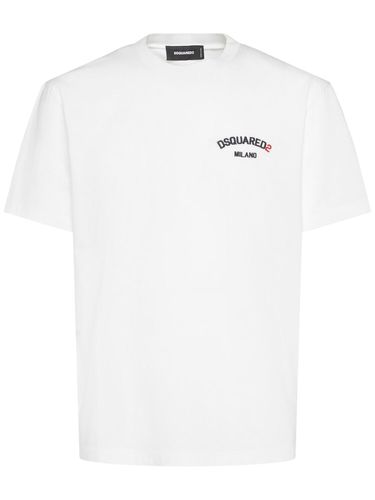 T-shirt Regular Fit Con Logo - DSQUARED2 - Modalova