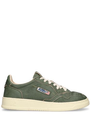 Unlined Leather Low Sneakers - AUTRY - Modalova