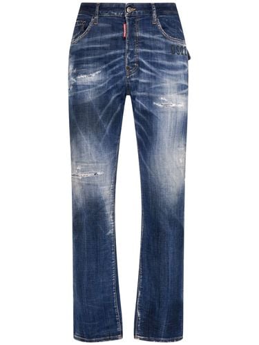 Cotton Denim Jeans - DSQUARED2 - Modalova