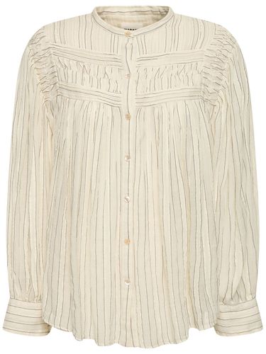 Plalia Buttoned Cotton Shirt - MARANT ETOILE - Modalova