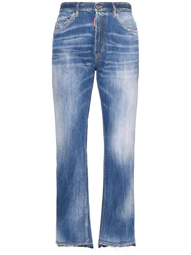 Jeans 642 In Denim Di Cotone Stretch - DSQUARED2 - Modalova