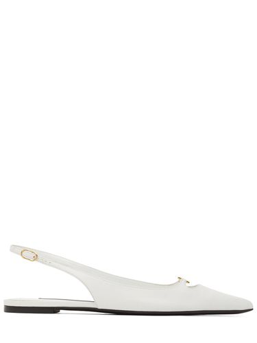 Slingback Basse Lollo In Pelle 5mm - DOLCE & GABBANA - Modalova