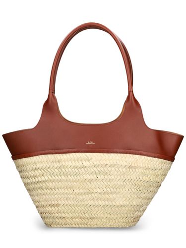 Panier Tanger Raffia Shoulder Bag - A.P.C. - Modalova