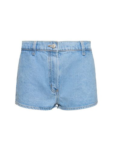 Cotton Denim Shorts - MAGDA BUTRYM - Modalova