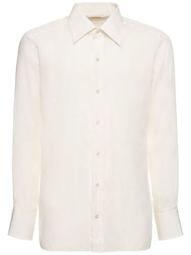 Camisa De Popelina - TOM FORD - Modalova