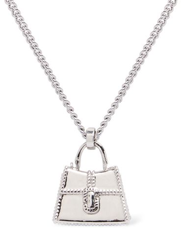 St Marc Cubic Zirconia Pendant Necklace - MARC JACOBS - Modalova