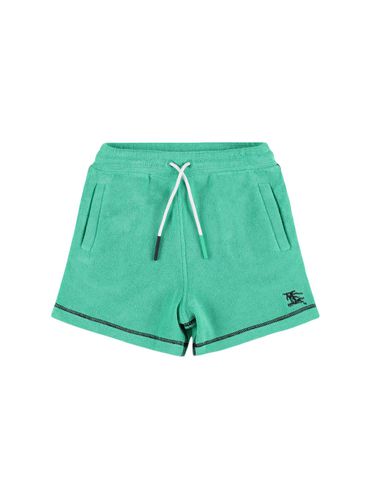 Shorts Aus Baumwolle Mit Logo - BURBERRY - Modalova