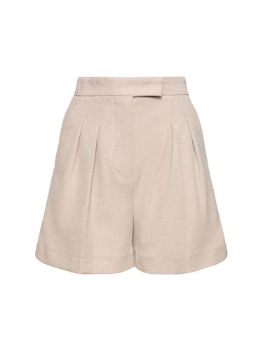 Shorts Aus Baumwolljersey Mit Plissees „jessica“ - MAX MARA - Modalova