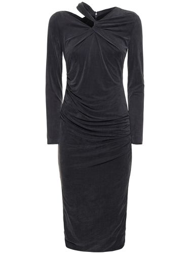 Midikleid Aus Stretch-jersey - GIORGIO ARMANI - Modalova