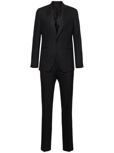 Stretch Wool Tuxedo - LARDINI - Modalova