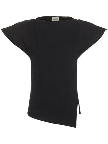 Sebani Cotton Jersey T-shirt - ISABEL MARANT - Modalova