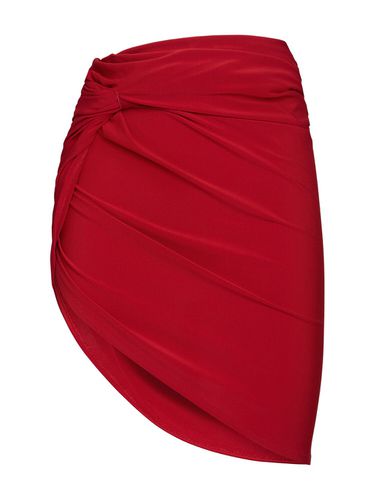 La Mini Jupe Drapeado Jersey Skirt - JACQUEMUS - Modalova