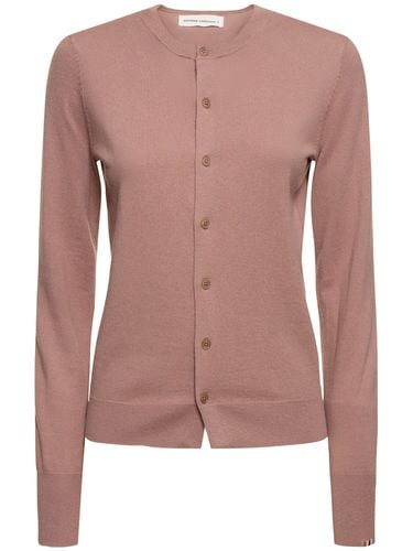 A Little Bit Cotton & Cashmere Cardigan - EXTREME CASHMERE - Modalova