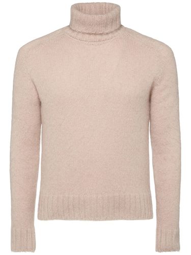 Brushed Wool Blend Roll Neck Sweater - TOM FORD - Modalova