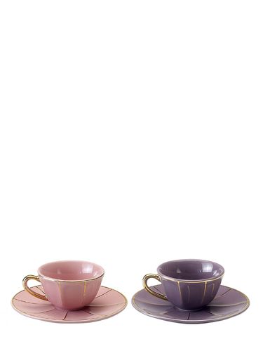 Set De 4 Tazas De Espresso Con Platito - BITOSSI HOME - Modalova