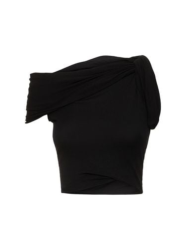 Sienna Twist-shoulder Crop Top - RICK OWENS - Modalova