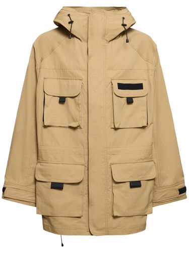 Cotton & Nylon Hooded Jacket - JUNYA WATANABE - Modalova