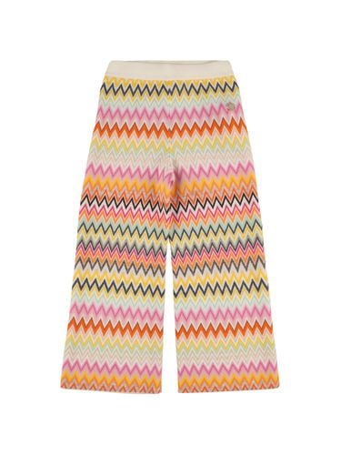 Pantalones De Punto De Lana - MISSONI - Modalova