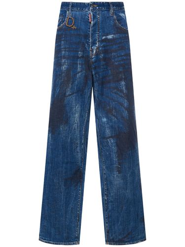 Jeans Eros In Denim Di Cotone - DSQUARED2 - Modalova