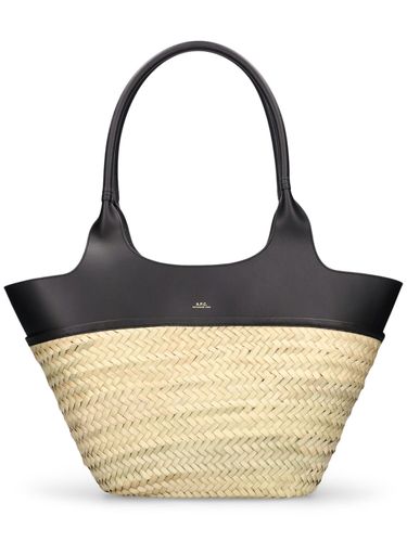 Bolso Panier Tanger De Rafia - A.P.C. - Modalova