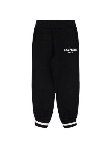 Pantalones De Felpa De Algodón - BALMAIN - Modalova