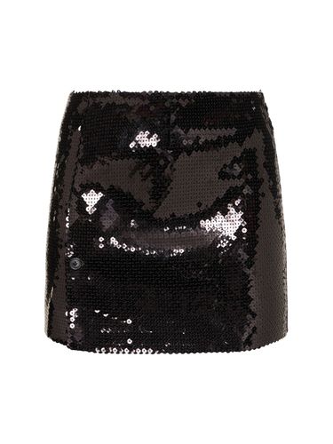 Quattro Sequined Mini Skirt - 16ARLINGTON - Modalova