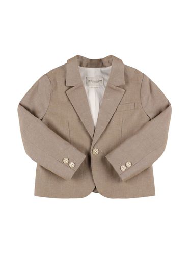 Blazer Aus Leinen Und Baumwolle - BONPOINT - Modalova