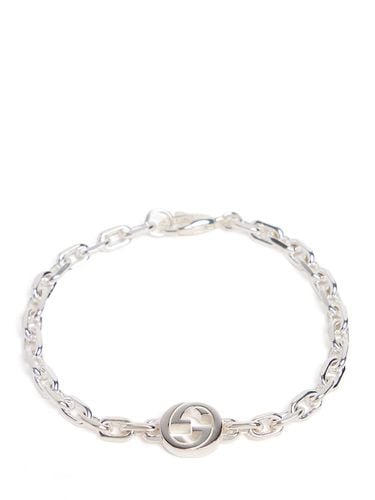 Armband Aus Sterlingsilber Mit Interlocking G - GUCCI - Modalova