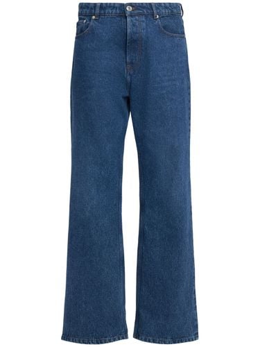 Jeans Oversize In Denim Di Cotone - AMI PARIS - Modalova