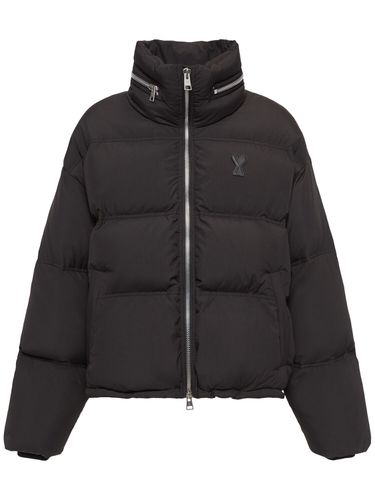 Ami De Coeur Logo Down Jacket - AMI PARIS - Modalova