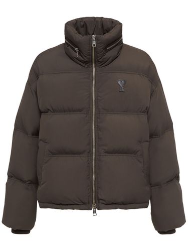 Ami De Coeur Logo Down Jacket - AMI PARIS - Modalova