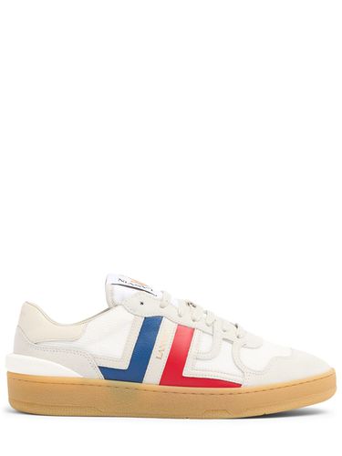 Clay Leather Low Top Sneakers - LANVIN - Modalova