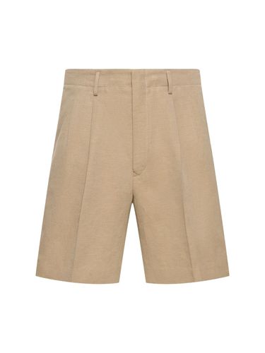 Bermuda-shorts Aus Leinen Ud Baumwolle „joetsu“ - LORO PIANA - Modalova