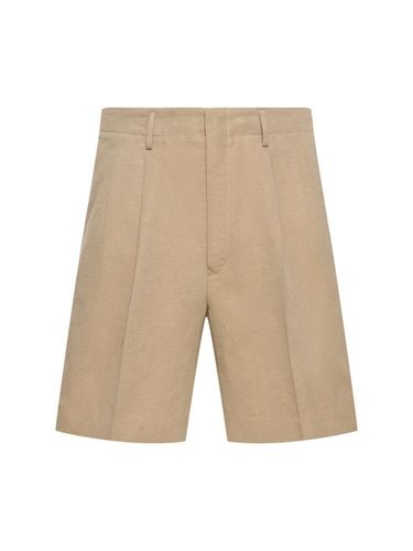 Joetsu Cotton & Linen Bermuda Shorts - LORO PIANA - Modalova