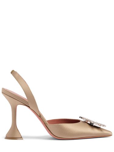 Décolleté Slingback Begum In Raso 95mm - AMINA MUADDI - Modalova