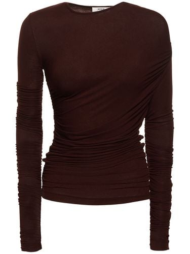 Tania Twist Jersey T-shirt - AGOLDE - Modalova