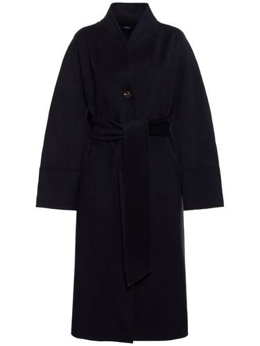 Cesar Wool Blend Long Coat - SOEUR - Modalova