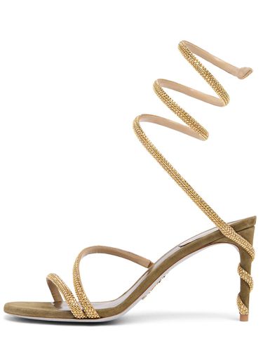 Mm Margot Satin & Crystal Sandals - RENÉ CAOVILLA - Modalova