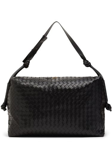 Large Loop Weekender Leather Bag - BOTTEGA VENETA - Modalova