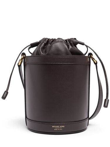 Medium Audrey Leather Bucket Bag - MICHAEL KORS COLLECTION - Modalova