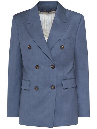 Journey Double Breast Wool Blazer - GOLDEN GOOSE - Modalova